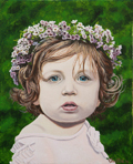 Painting: Portrait of Lily